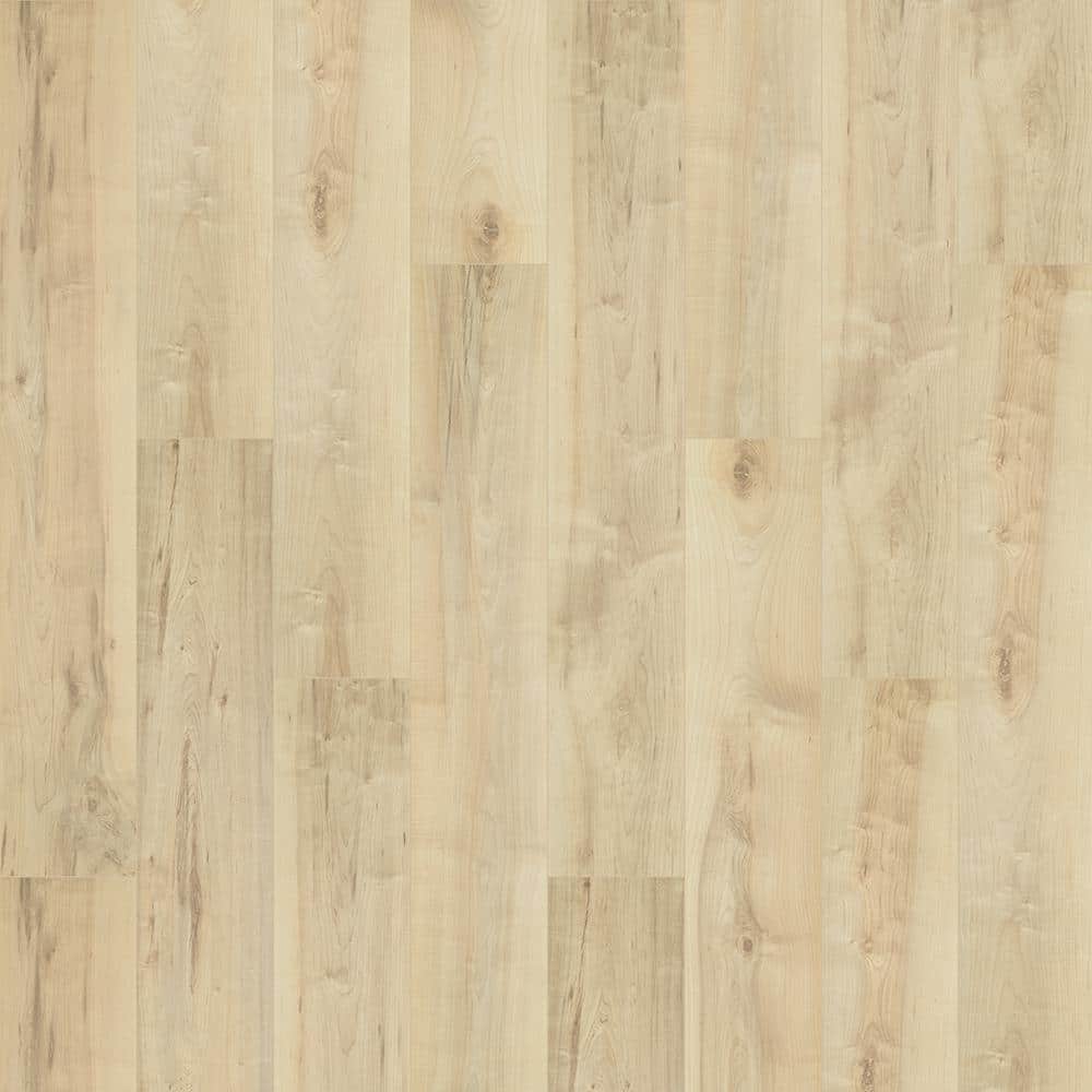 Outlast+ Buff Weathered Maple 12 mm T x 7.4 in. W Waterproof Laminate Wood Flooring (19.63 sq. ft./Case) - Hercitys