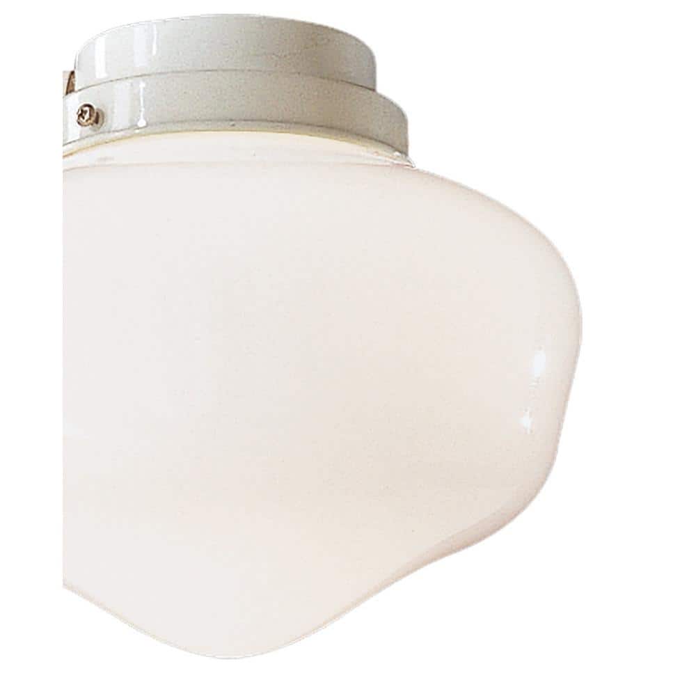 Aire 1-Light LED White Ceiling Fan Universal Light Kit - Hercitys