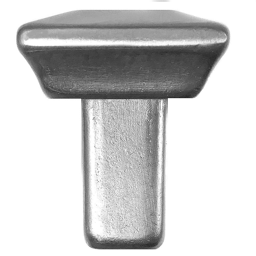 Poise 5 in. Center-to-Center Satin Nickel with Back Plate Bar Pull Cabinet Pull - Hercitys