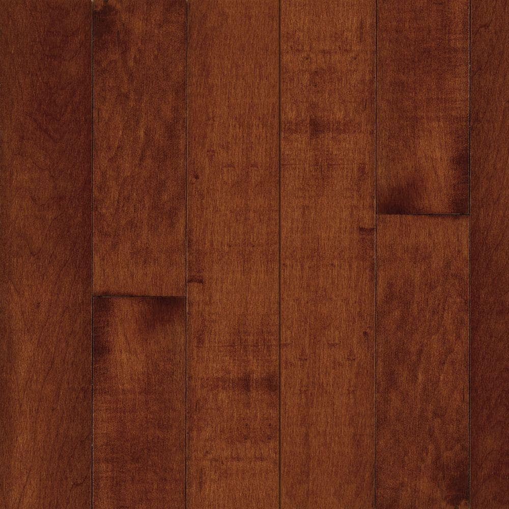 American Originals Salsa Cherry Maple 3/8 in. T x 3 in. W T+G Smooth Engineered Hardwood Flooring (22 sq.ft./ctn) - Hercitys