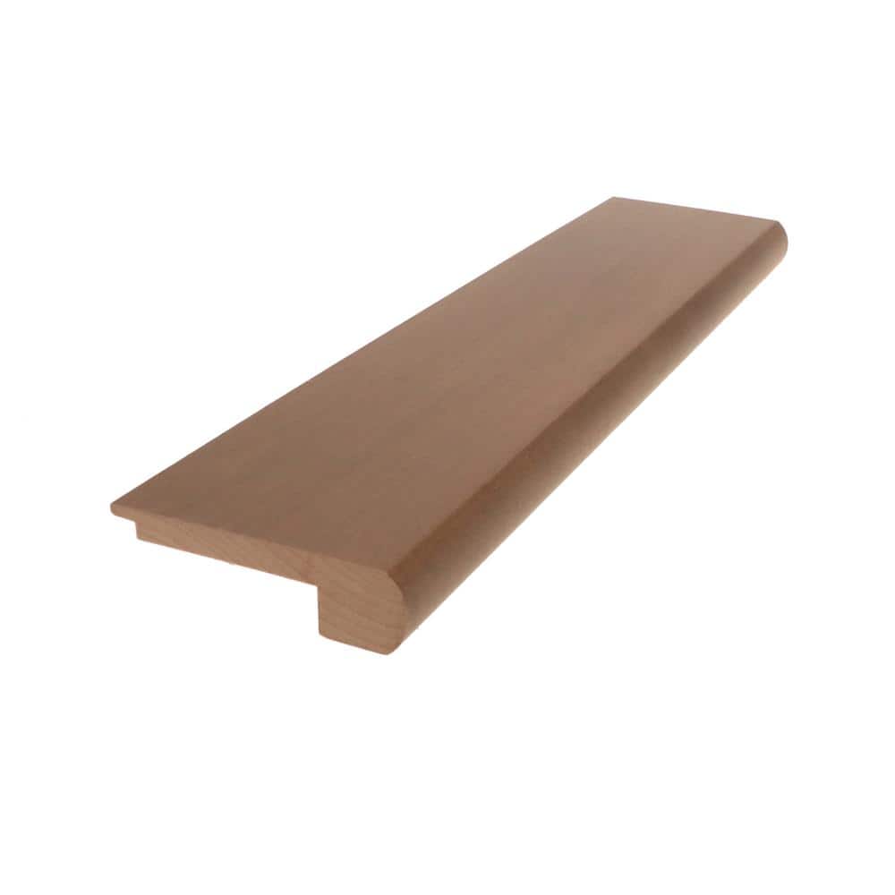 Marigold 0.28 in. Thick x 2.78 in. Wide x 78 in. Length Hardwood Stair Nose - Hercitys