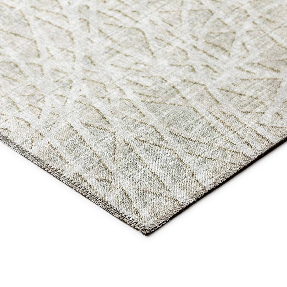 Rylee Beige 5 ft. x 7 ft. 6 in. Geometric Indoor/Outdoor Area Rug - Hercitys