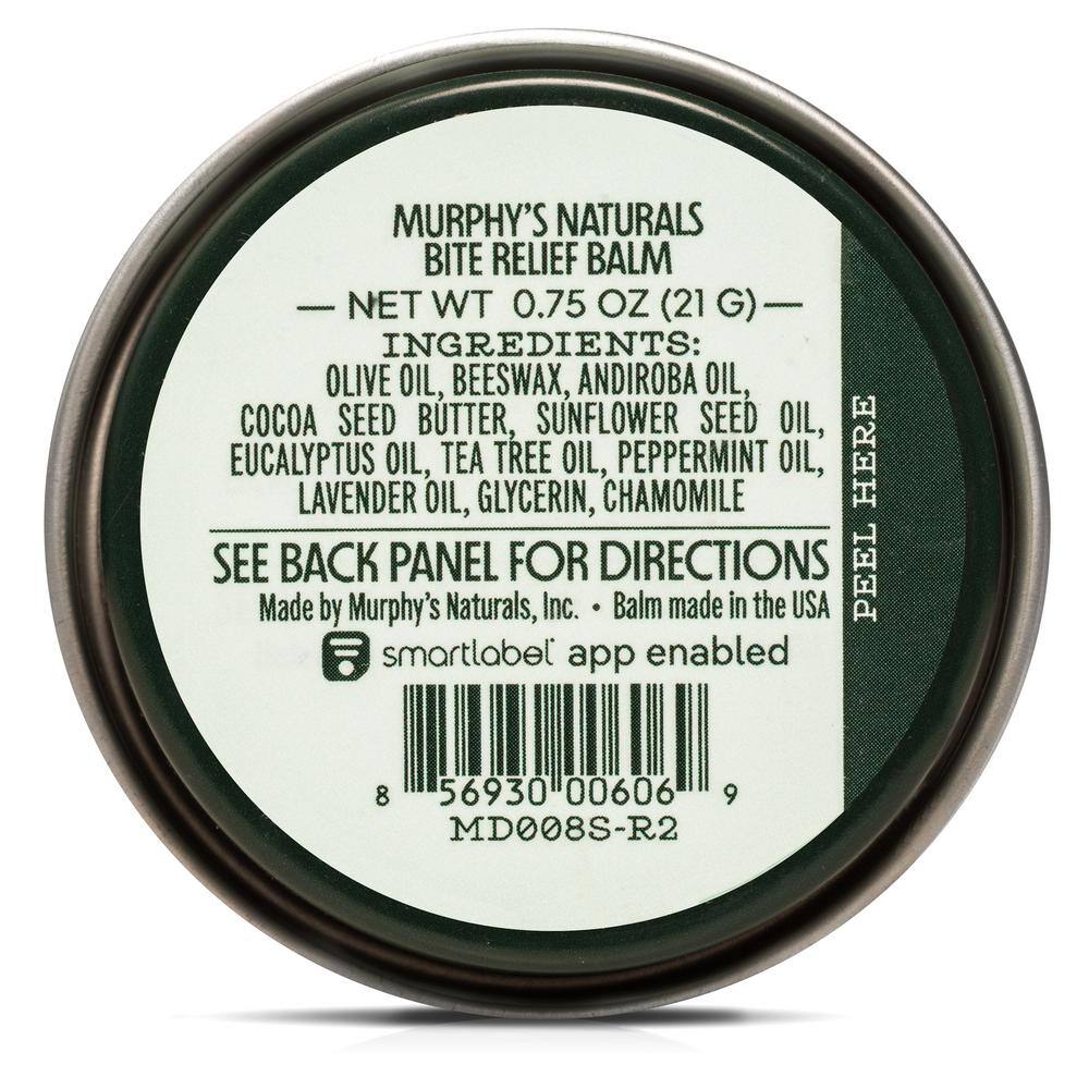 Natural Insect Bite Relief Balm, Travel-Size Tin (0.75 oz. Each)-Fast Itch Relief, Eco-Friendly, Plant-Based (3-Pack) - Hercitys