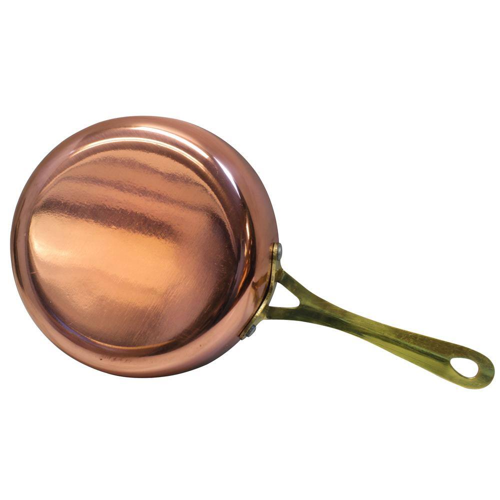 Rembrandt 4.75 in. Stainless Steel Mini Frying Pan , Copper Plated - Hercitys