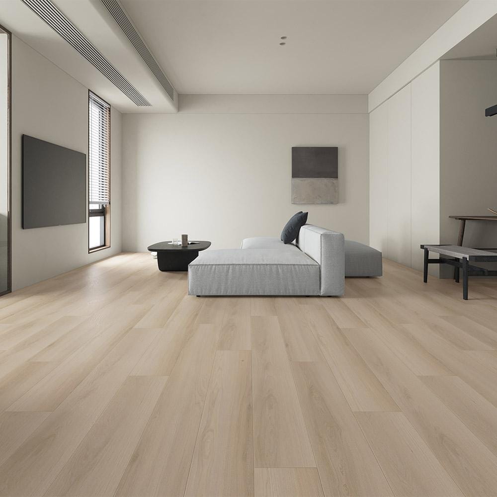 Sunny Coronado 12 mm Thick x 9.37 in. Wide x 87.20 in. Length Waterproof Laminate Wood Flooring (28.42 sq. ft./Case) - Hercitys