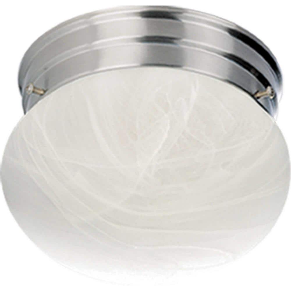 Minster 2-Light Brushed Nickel Flush Mount - Hercitys