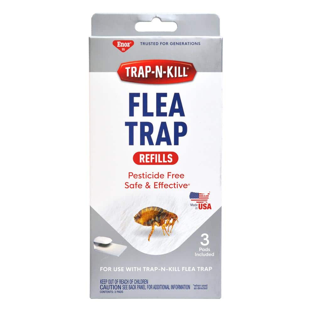 Trap-N-Kill Flea Trap Refills 3 Pads (Case of 3) - Hercitys