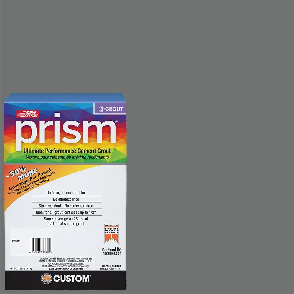 Prism #644 Shadow 17 lb. Ultimate Performance Grout - Hercitys