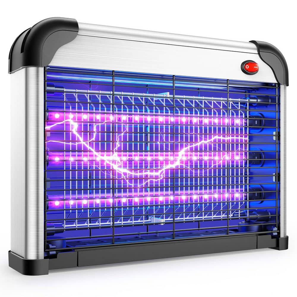 LED Bug Zapper Indoo Energy-Efficient 3800-Volt Mosquito and Fly Killer Repellent Durable Powerful and Eco-FriendlyMA009 - Hercitys