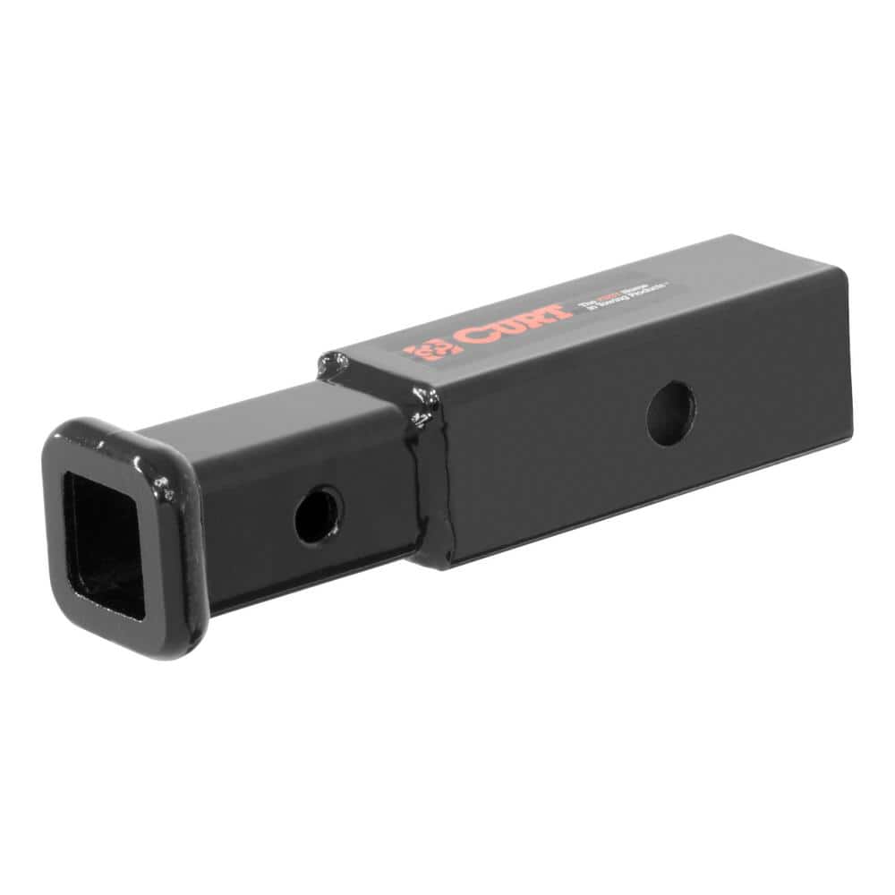 Receiver Tube Adapter, Universal Towing Draw Bar (2 in. to 1-1/4 in. Shank, 3,500 lbs. GTW, 4 in. Length) - Hercitys