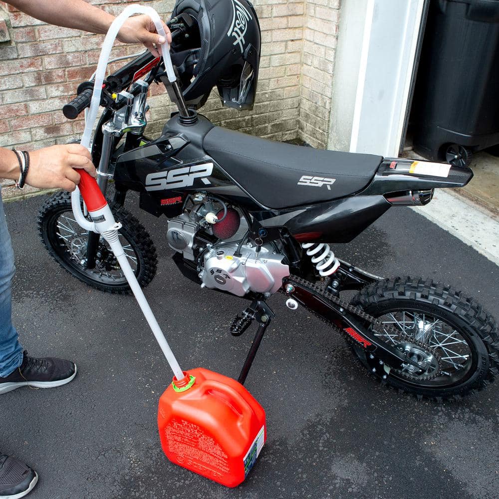 Automatic Battery Powered Fuel Transfer Pump with Auto-Stop & Extra Long Hose - Hercitys