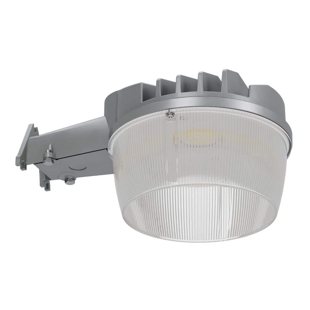 ALB 450-Watt Equivalent Integrated LED Gray Dusk to Dawn Area Light, 4000K - Hercitys