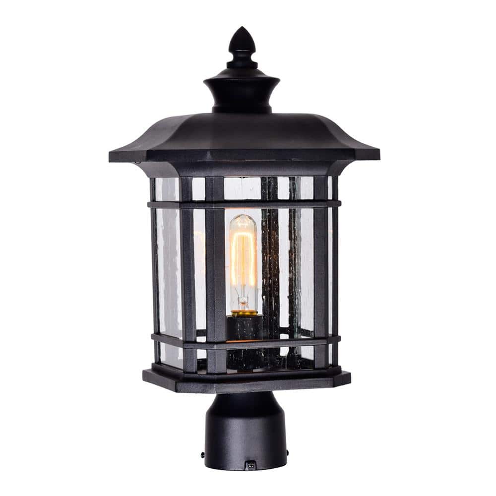 Blackburn 1 Light Outdoor Black Lantern Head - Hercitys