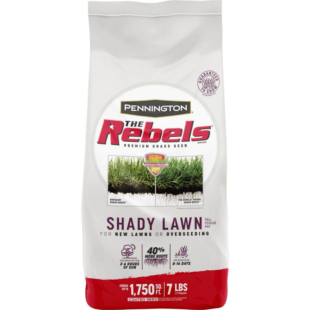 The Rebels 7 lb. 1,750 sq. ft. Shady Lawn Grass Seed Mix - Hercitys
