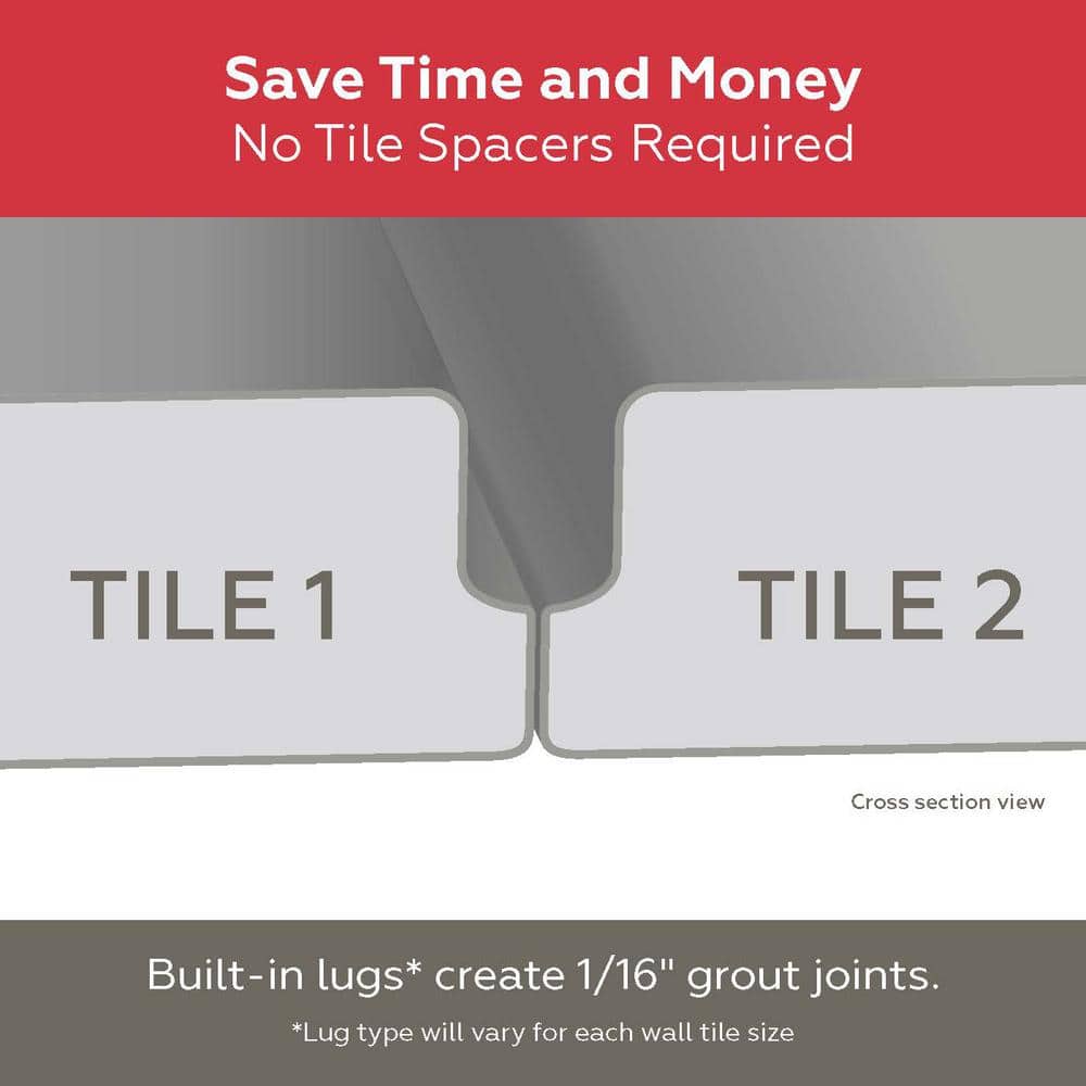 Modern Dimensions Matte Architectural Gray 4-1/4 in. x 8-1/2 in. Ceramic Subway Wall Tile (10.63 sq. ft. / case) - Hercitys