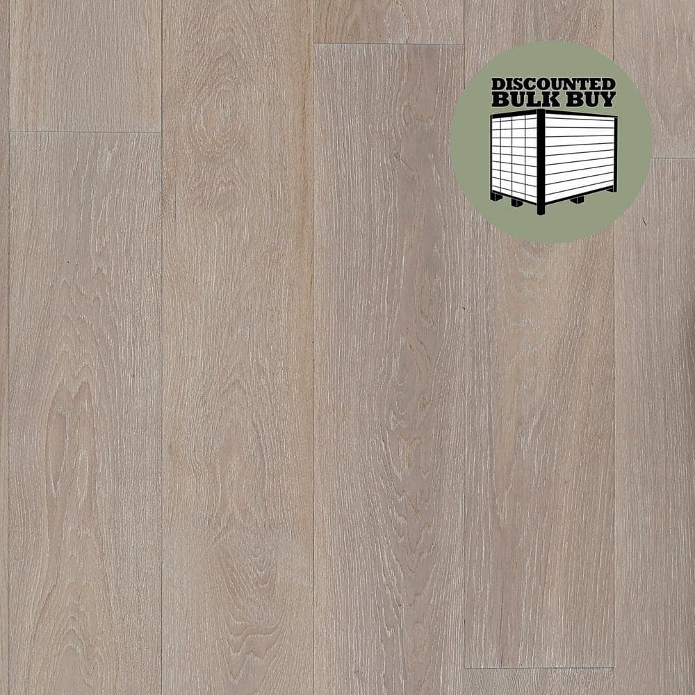 Timber Wolf Euro Oak 1/2 in. T x 7.5 in. W Tongue and Groove W-Brush Engineered Hardwood Flooring (1399.05 sqft/pallet) - Hercitys