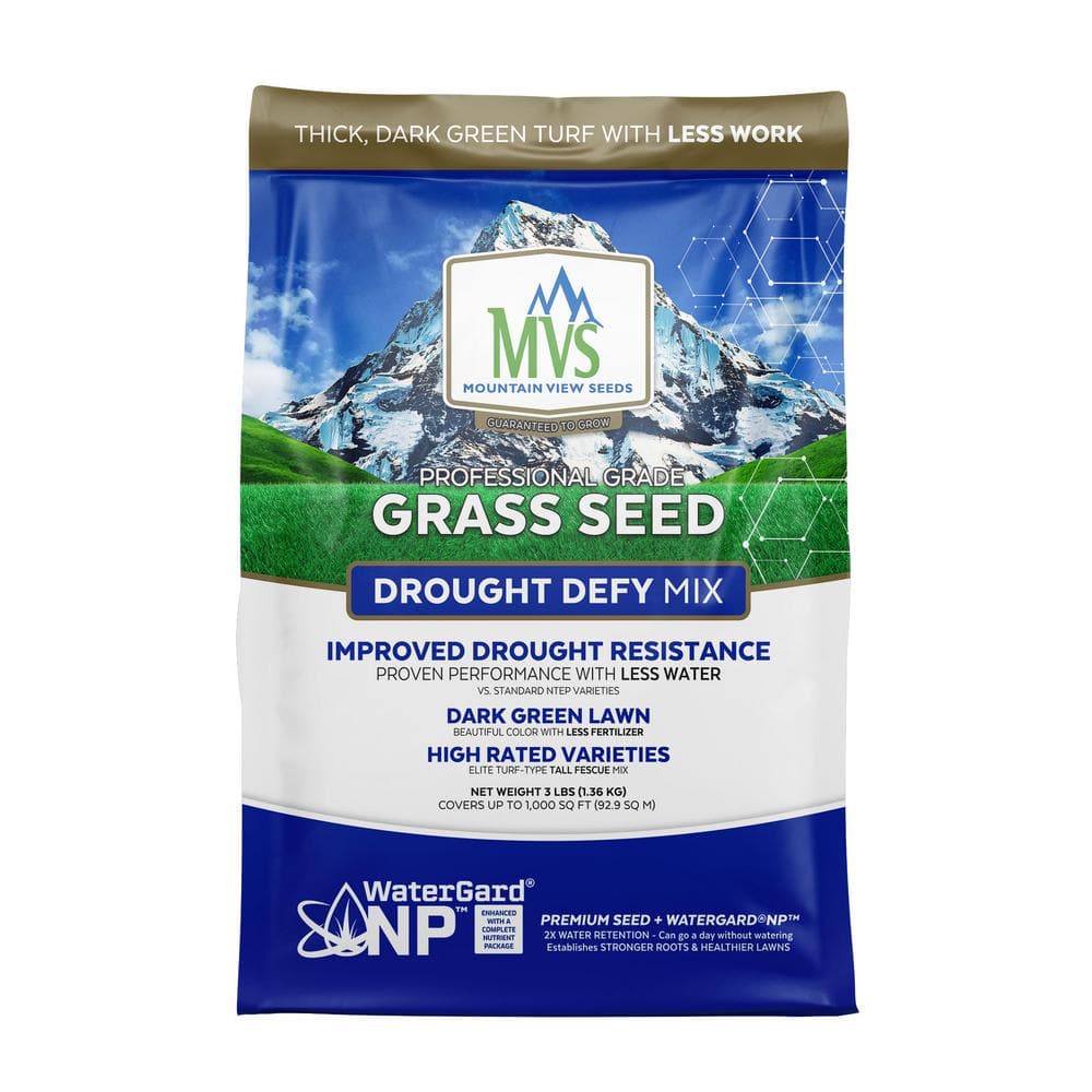 Drought Defy 3 lbs. Grass Seed - Hercitys