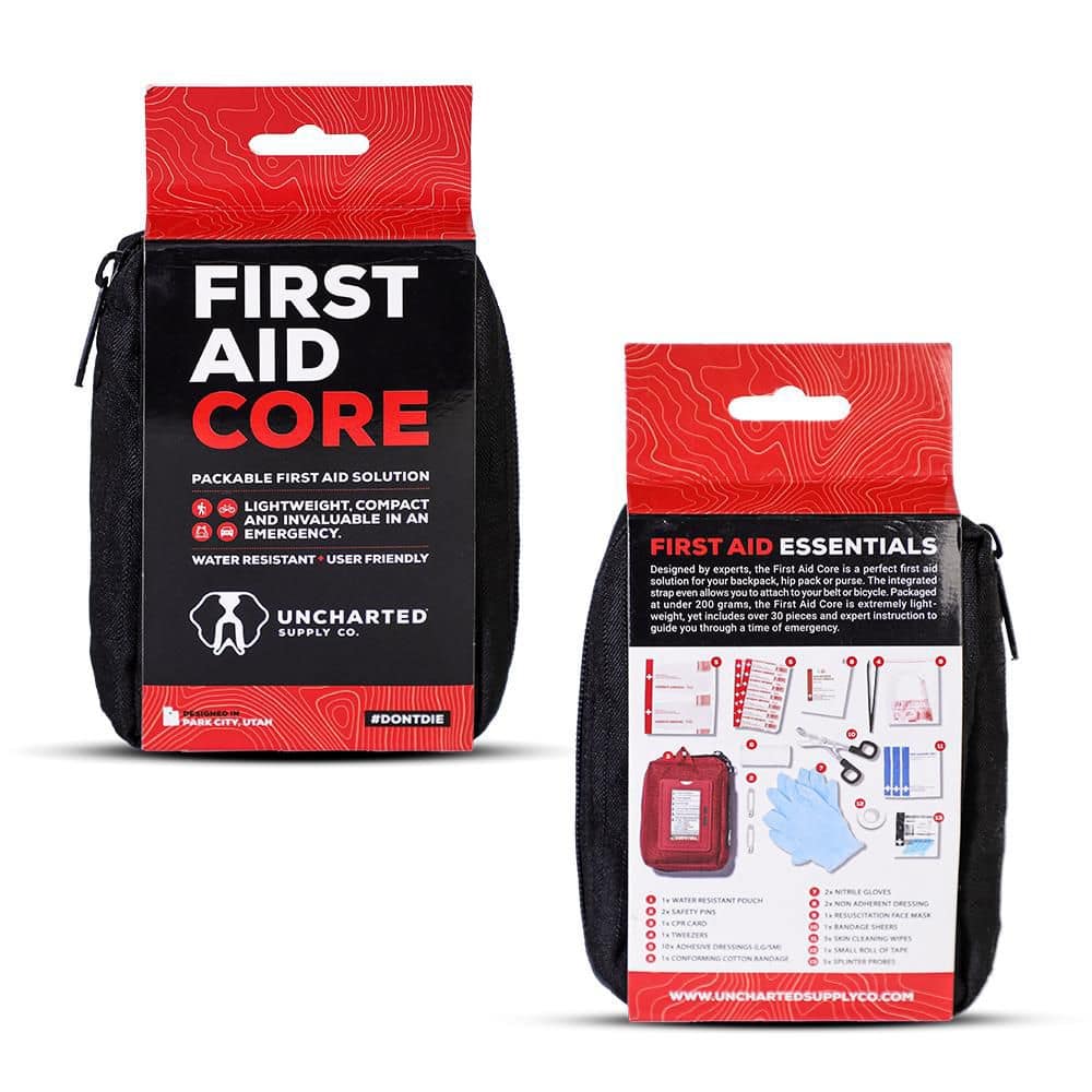 Core 25-Piece First Aid Kit - Hercitys