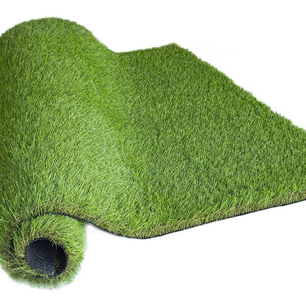 ECO Ultra Thick 5 ft. W x Cut to Length Green Artificial Grass Turf - Hercitys