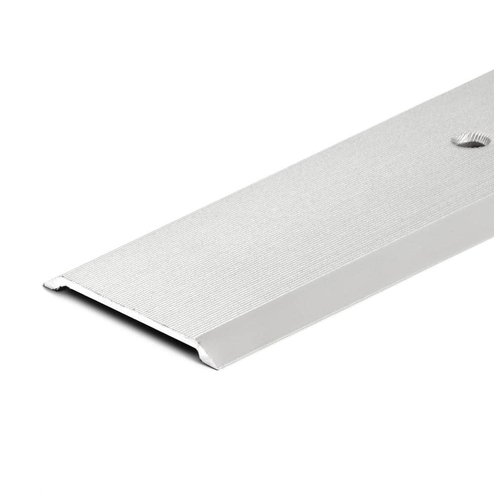 Silver 2-1/2 x in. x 36 in. Seam Binder Transition Strip - Hercitys