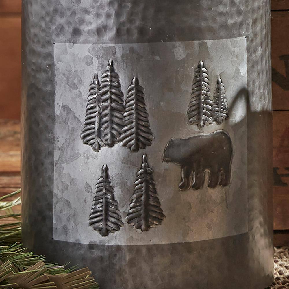 Wild Woods Bear Metal Canisters Set of 3 - Hercitys