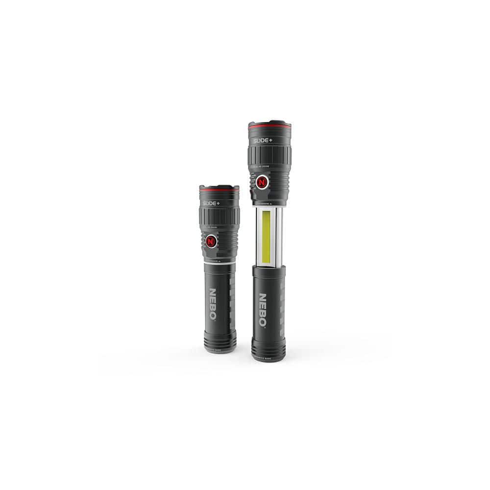 Slyde King 400 Lumens Alk. Battery LED Tactical Flashlight - Hercitys