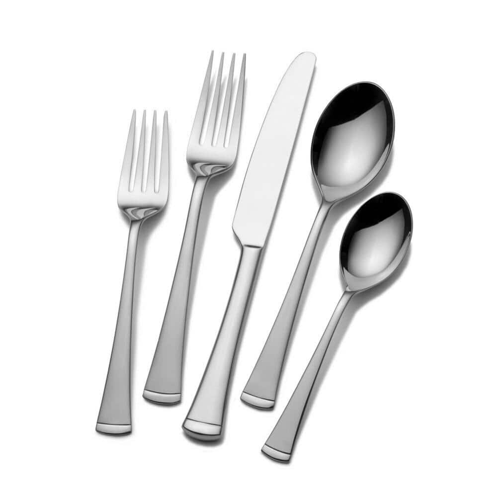 Contempo 42-pc Flatware Set, Service for 8, Stainless Steel 18/0 - Hercitys
