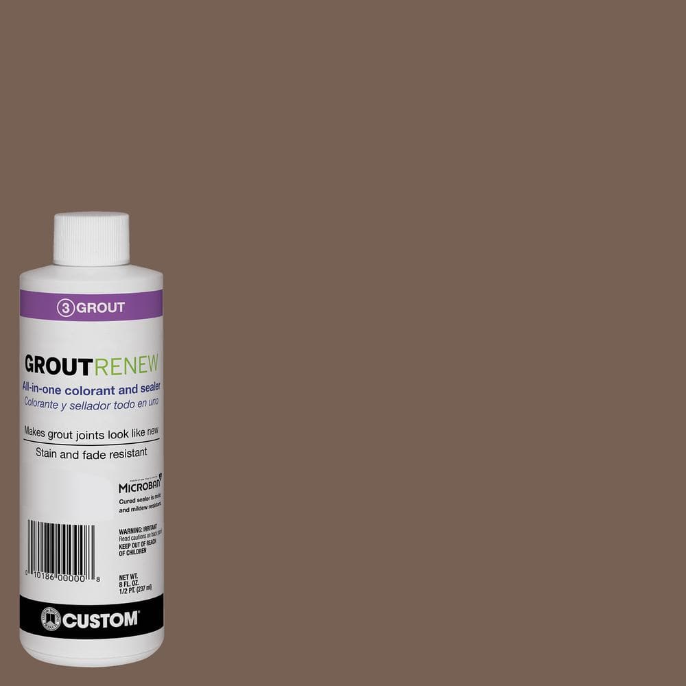 Polyblend #52 Tobacco Brown 8 oz. Grout Renew Colorant - Hercitys