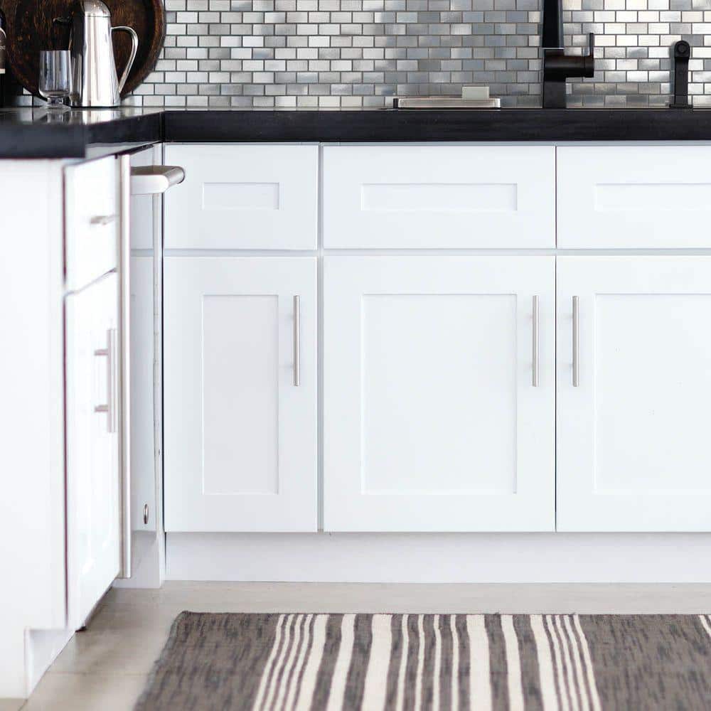 7 in. Brushed Nickel Modern Drawer Pull - Hercitys