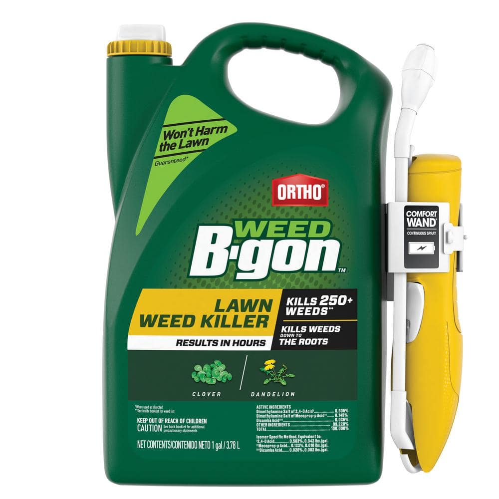 Weed B-gon 1 gal. Lawn Weed Killer Ready-To-Use with Comfort Wand - Hercitys