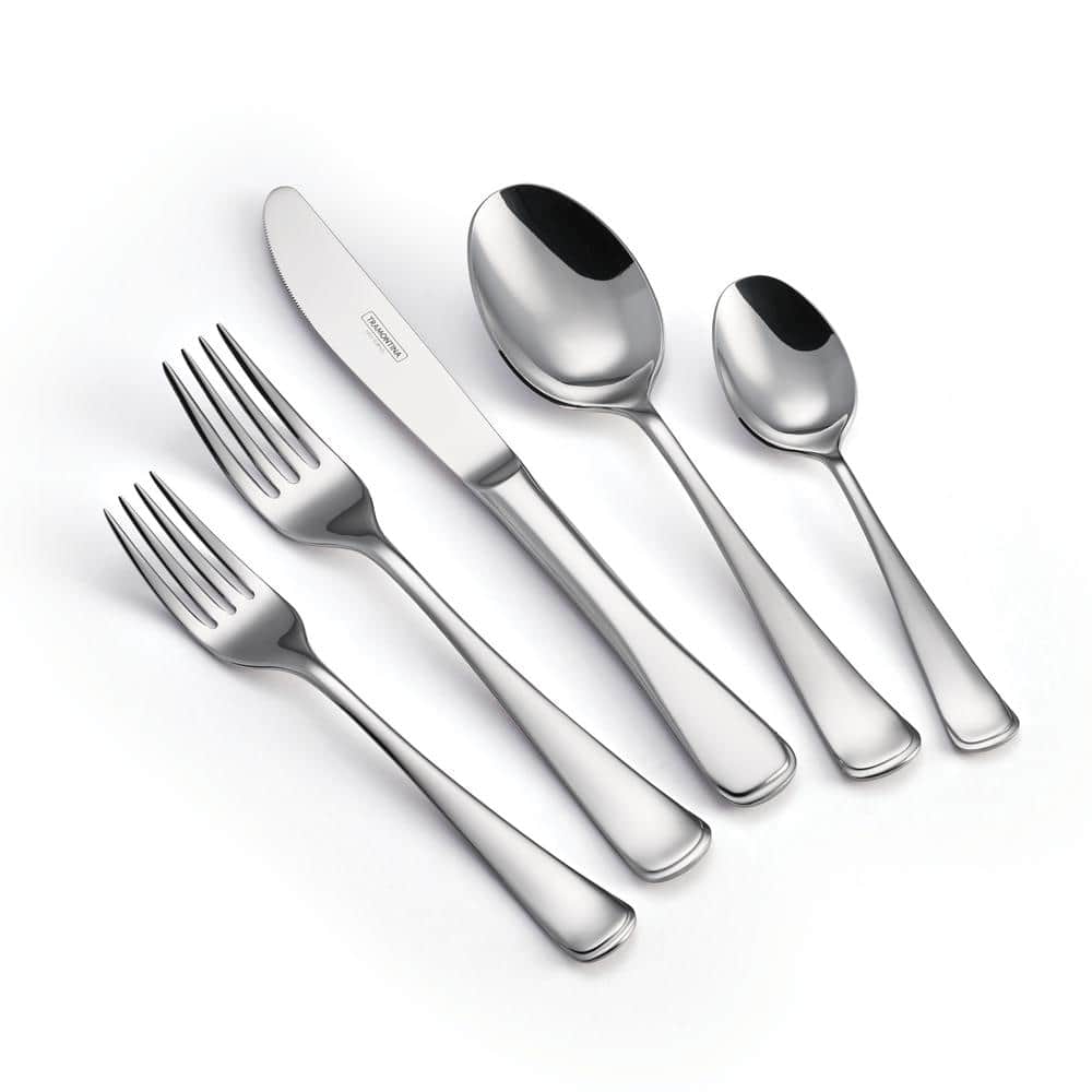 Monaco 20-Piece 18/10 Stainless Steel Flatware Set - Hercitys