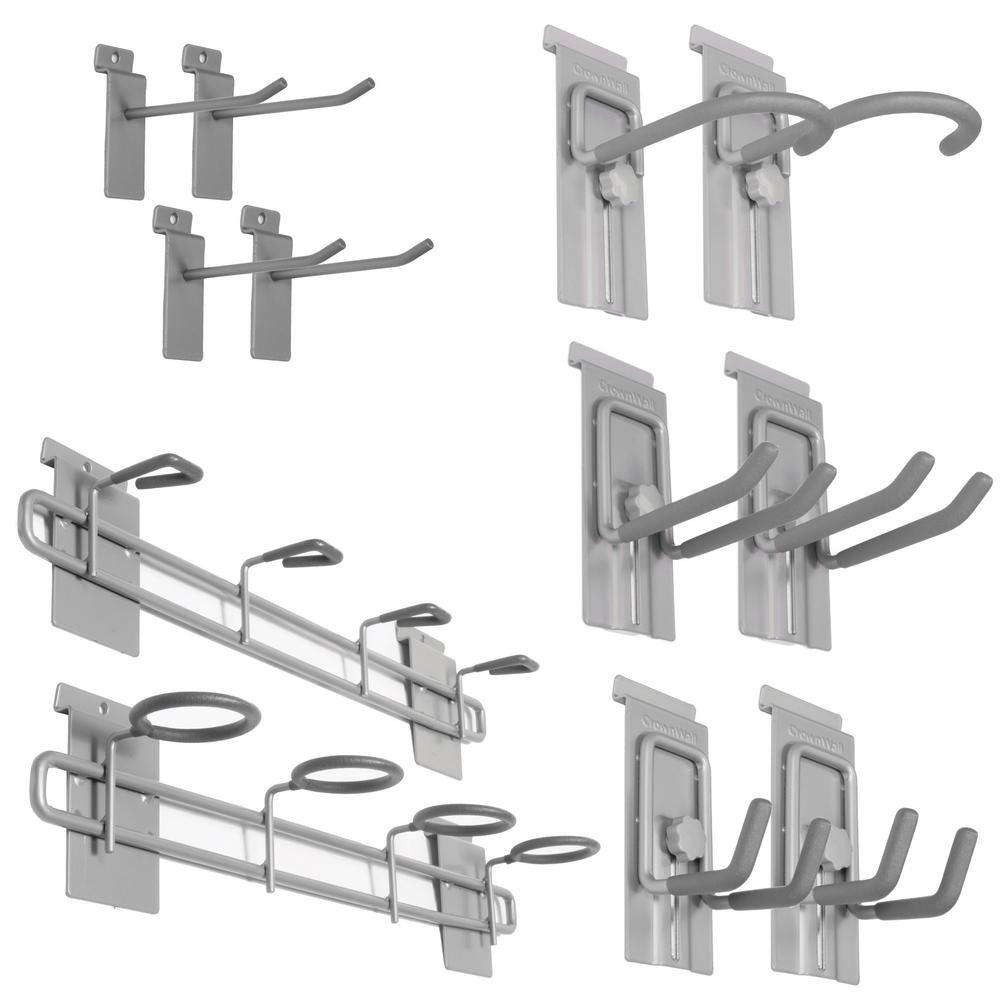 Slatwall Locking Sports Kit (12-Piece) - Hercitys