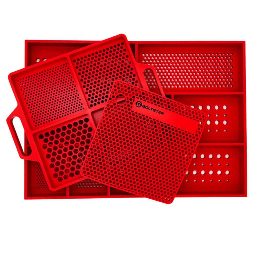 Ultimate Bundle Red Tool Tray Set - Hercitys