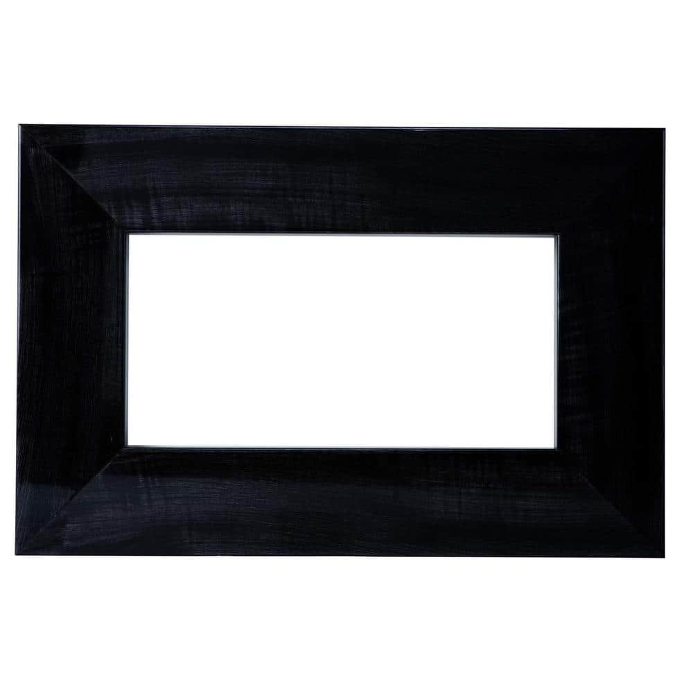 Black Smoke 3 in. x 42 in. x 36 in. DIY Mirror Frame Mirror Not Included - Hercitys