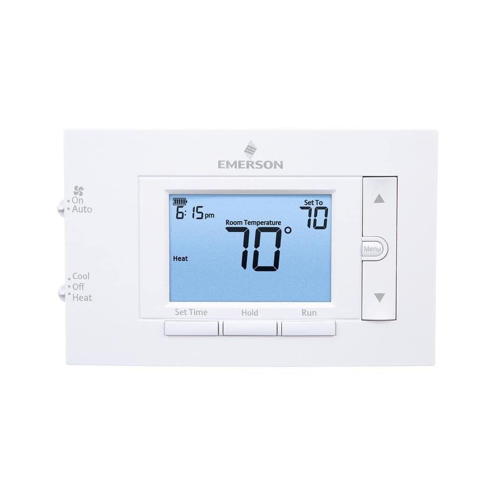 80 Series, 7 Day Programmable, Single Stage (1H/1C) Thermostat - Hercitys