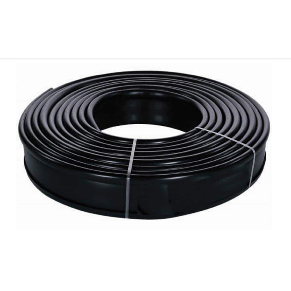 Royal Diamond 60 ft. L x 5 in. H x 1 in. W Professional Black Plastic Lawn Edging - Hercitys