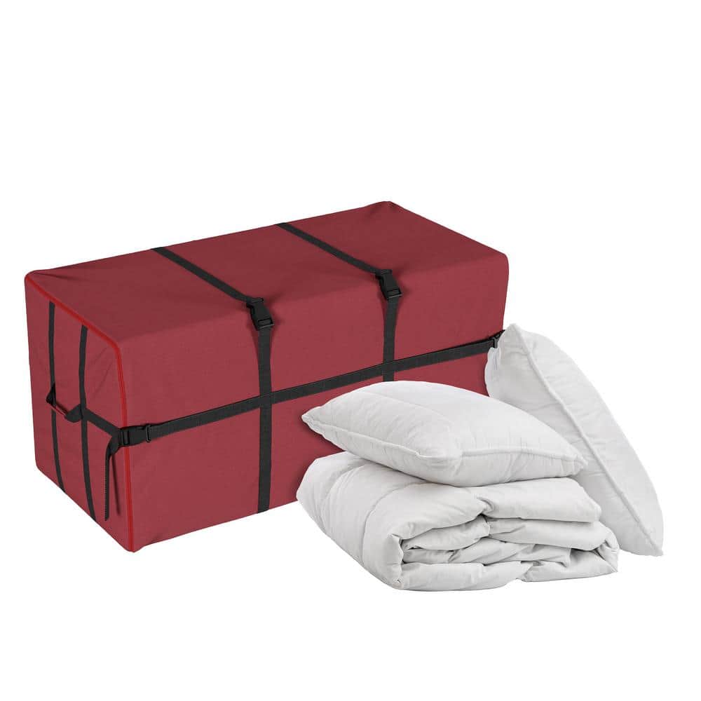 Deluxe Heavy-Duty Christmas Tree Canvas Storage Bag for 7.5 ft. Tree - Hercitys