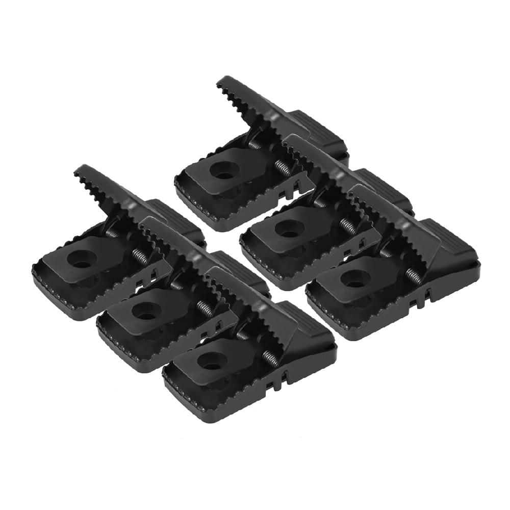 6-Pack of Effective Reusable Mousetraps with Unique Jaw Design to Capture Indoor Rodents - Hercitys