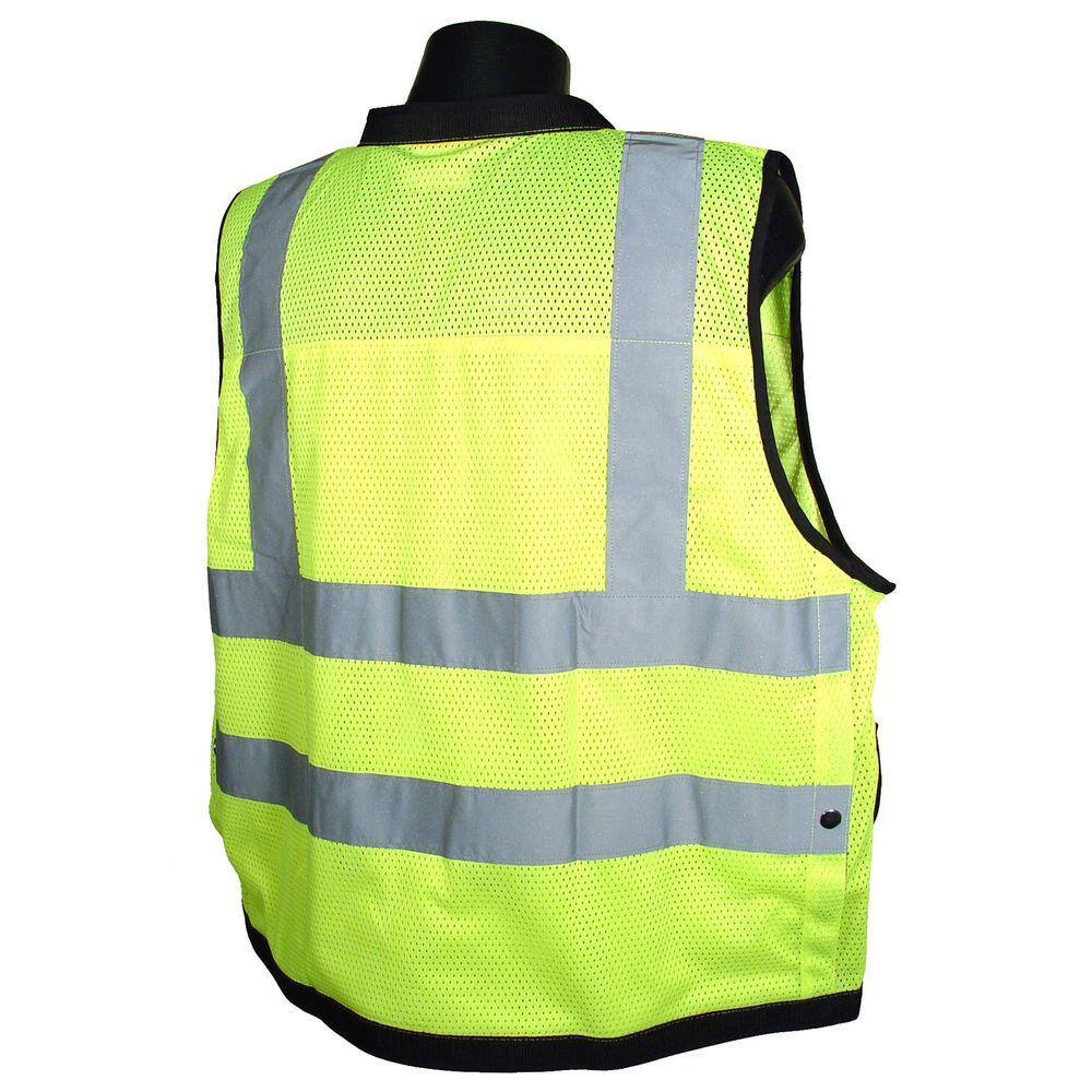 CL 2 Heavy Duty 2X Surveyor Green Dual Safety Vest - Hercitys