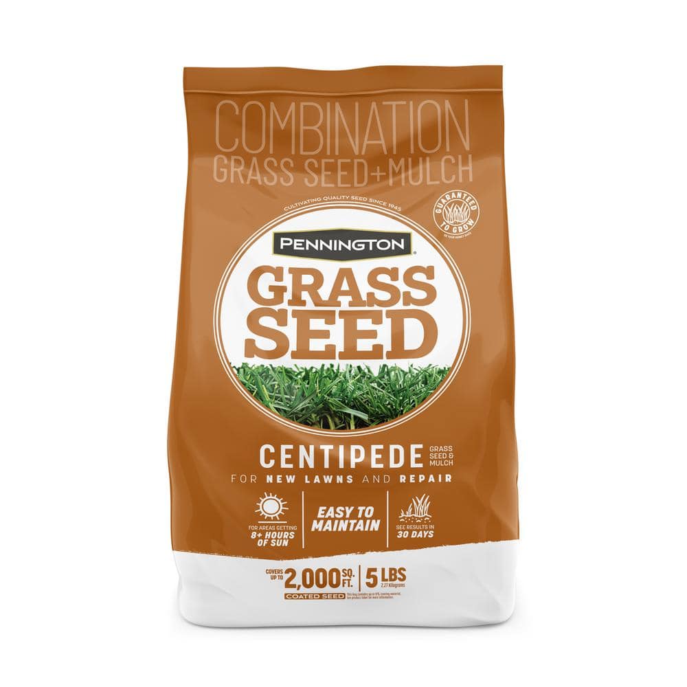 Centipede 5 lb. 2,000 sq. ft. Grass Seed and Mulch - Hercitys