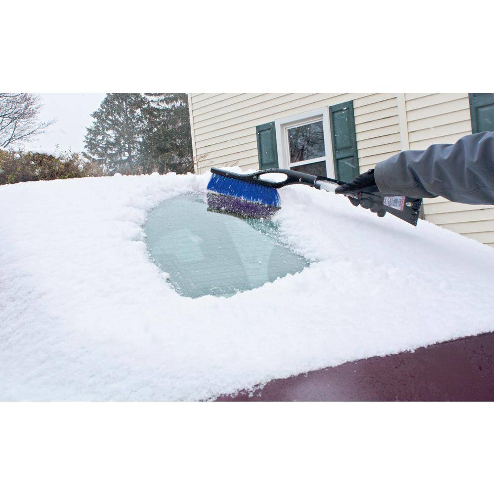 Bigfoot Series 23 in. Car Snow Brush and Ice Scraper w/ Comfort Grip - Hercitys