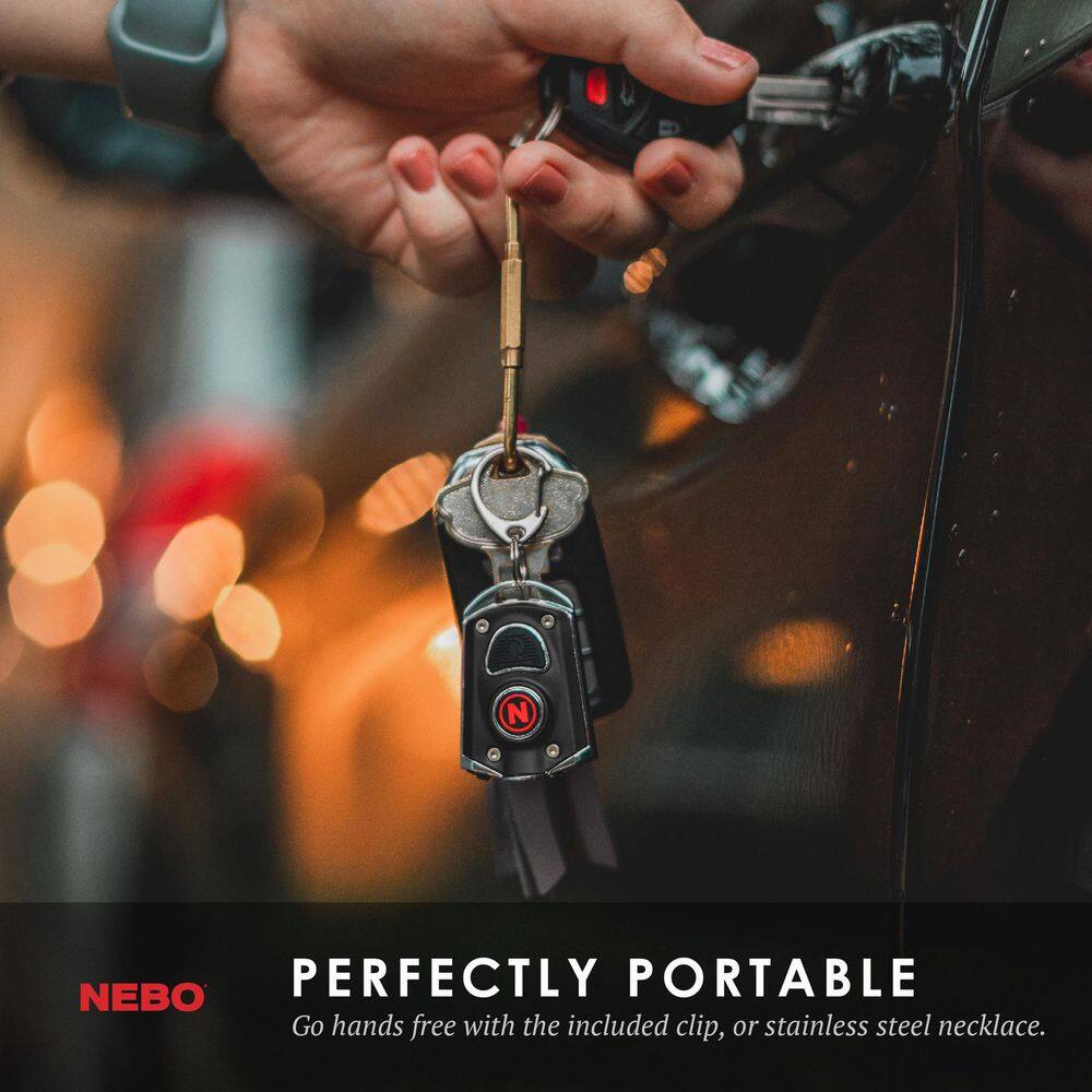 MYCRO 400-Lumens Rechargeable Battery LED Keychain Flashlight - Hercitys