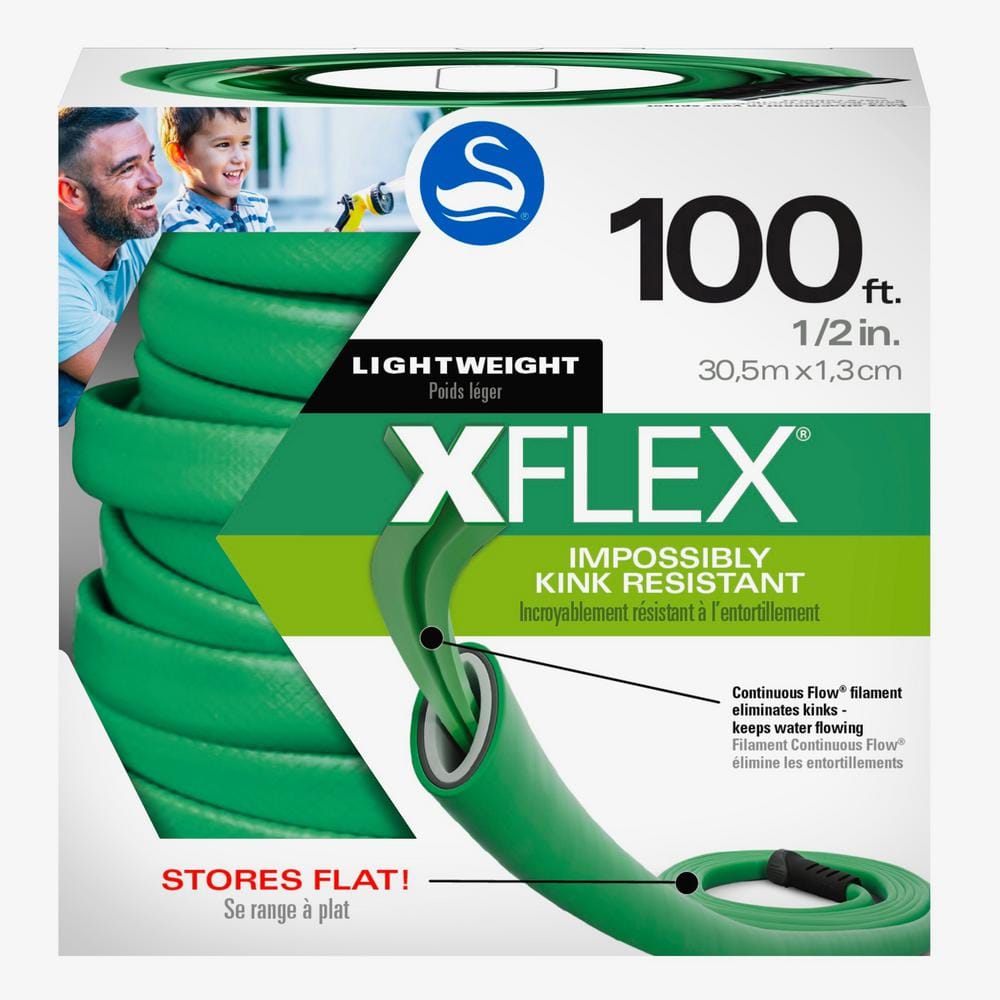 XFlex 1/2 in. x 50 ft. Heavy-Duty Hose - Hercitys