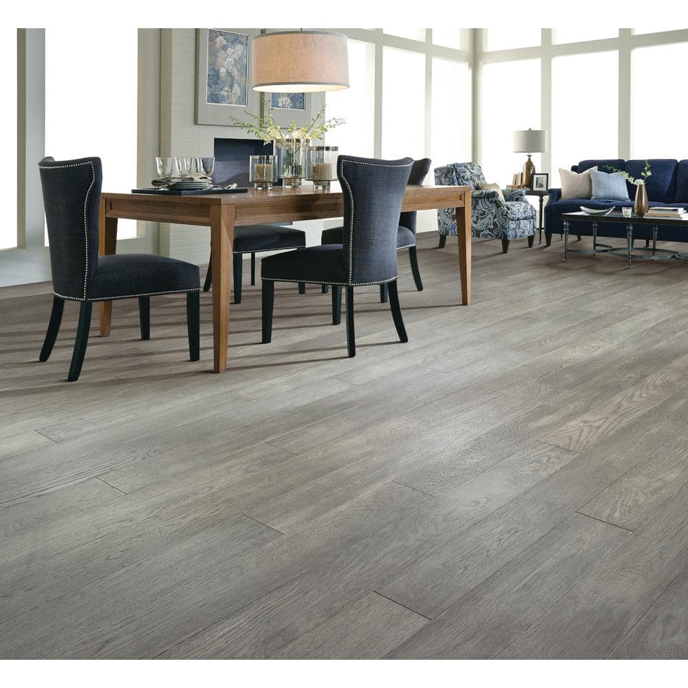Plainview Quartz White Oak 3/8 in. T X 5 in. W Tongue and Groove Engineered Hardwood Flooring (29.53 sq.ft./case) - Hercitys