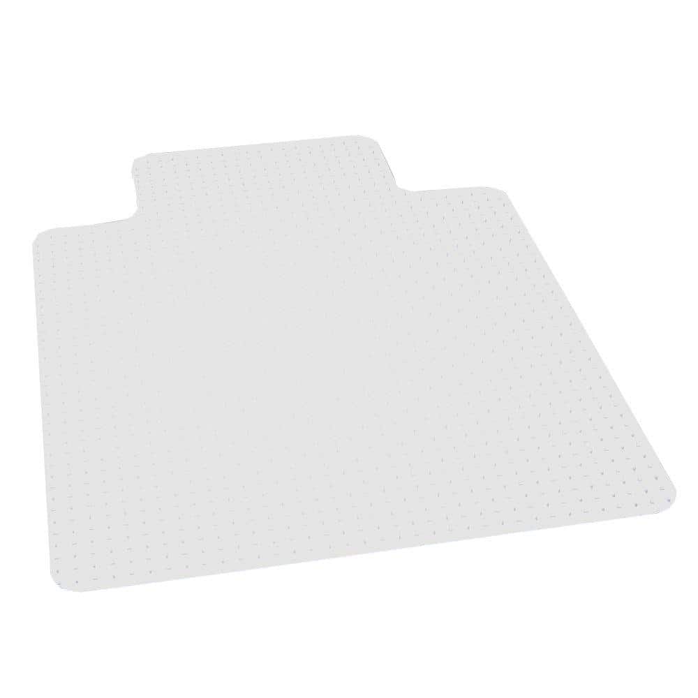 EverLife Chair Mat for Extra High Pile Carpet, 36 in. x 48 in. with Lip, Clear - Hercitys