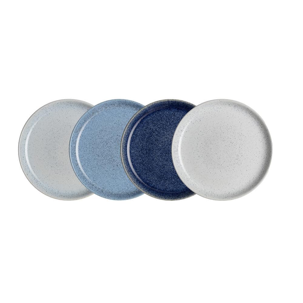 Studio Blue Set of 4 Coupe Dinner Plate - Hercitys