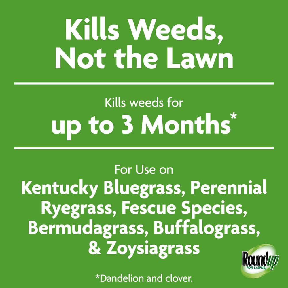 For Lawns1 Refill, 1.25 gal.,Tough Weed Killer for Use on Northern Grasses - Hercitys