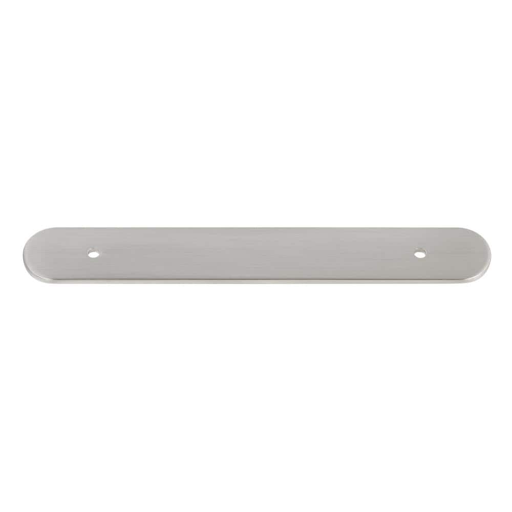 7-1/4 in. Rounded Cabinet Backplate 5-1/16 in. Center to Center, 7343-128-SN - Hercitys