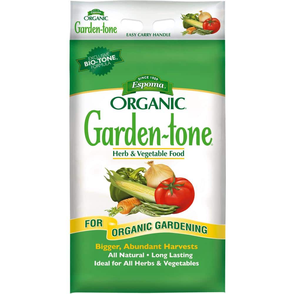 Garden Tone 27 lb. Organic Herb and Vegetable Plant Food 3-4-4 - Hercitys