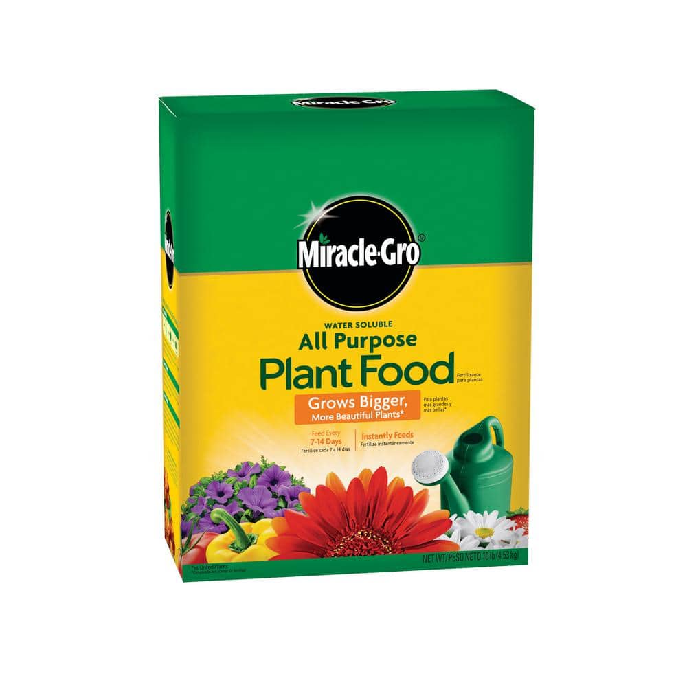 Water Soluble All Purpose Plant Food 10 lbs. for Indoor/Outdoor Plants, Roses, Flowers, Vegetables, Dry Fertilizer - Hercitys